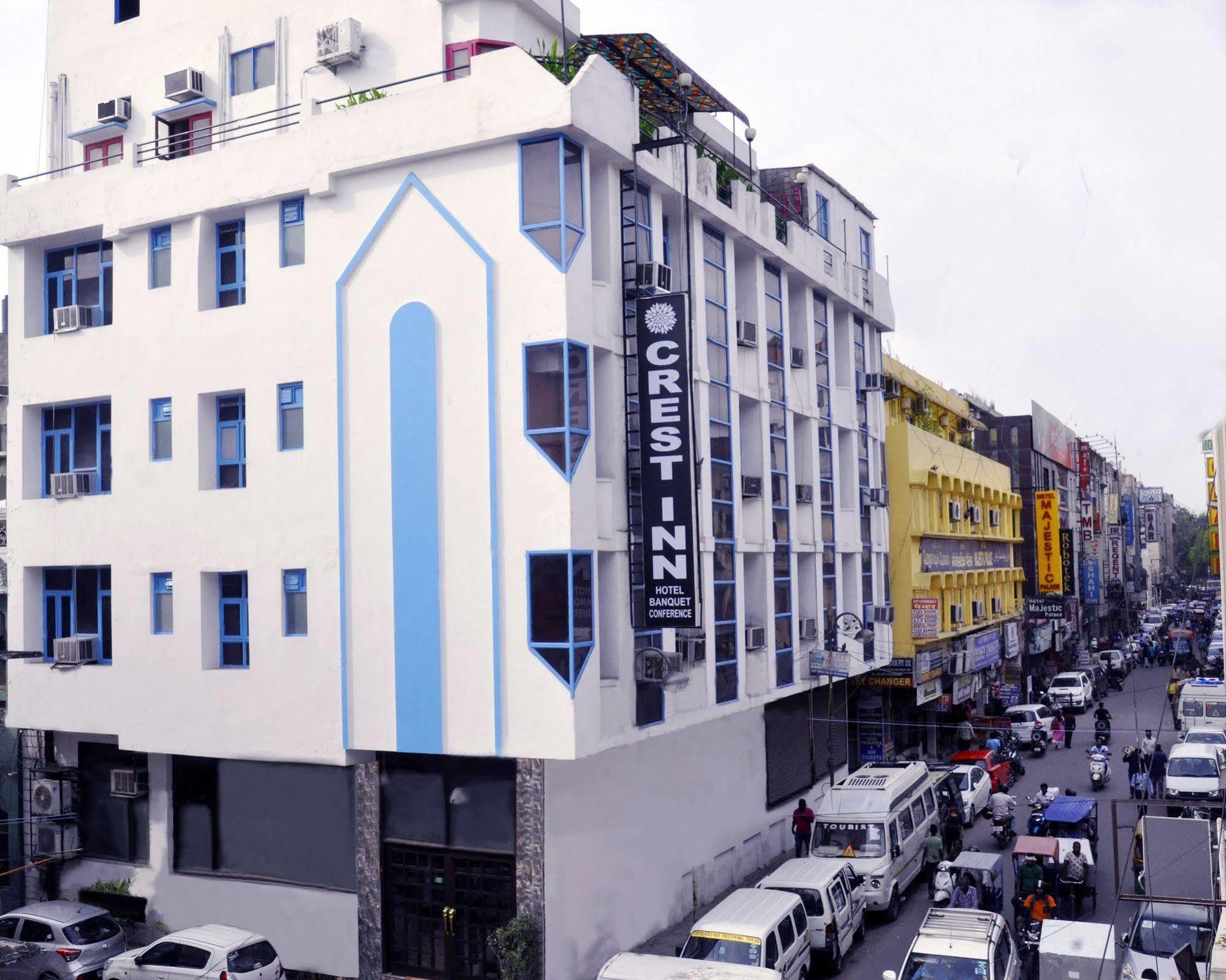 The Crest Inn Delhi (National Capital Territory of India) Exterior foto